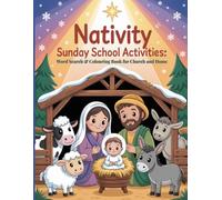 Nativity Sunday School Activities: Word Search & Colouring Book for Church and Home