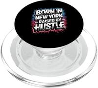 Nato a New York New York Hustle Motivazione Big City NYC PopSockets PopGrip per MagSafe
