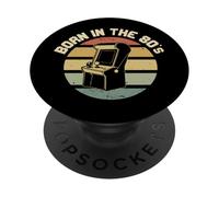 Nato anni '80 Retrò Arcade Gamer Nostalgia PopSockets PopGrip Adesivo