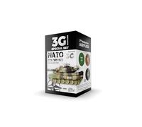 AK Interactive Set colori acrilici NATO COLORS 3G 3ª generazione 17 mL