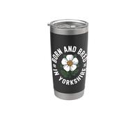 Nato e cresciuto nello Yorkshire, Contea di White Rose Bicchiere termico in acciaio inox doppia parete