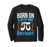 Nato Il Giorno del Pi Compleanno Maglia a Manica