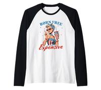 Nato libero ma ora sono costoso Design Maglia con Maniche Raglan