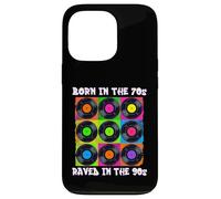 Nato negli anni '70 Raved negli anni '90 | Musica House Vintage 90s Custodia per iPhone 13 Pro