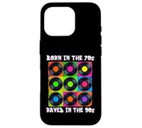 Nato negli anni '70 Raved negli anni '90 | Musica House Vintage 90s Custodia per iPhone 16 Pro