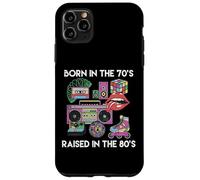Nato negli anni '70 sollevato anni '80 Cool Gen X Throwback Vibes Uomini Donne Custodia per iPhone 11 Pro Max