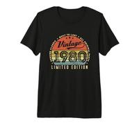 Nato nel 1980 Abito retrò Stile Vintage Era Classica Maglietta Premium