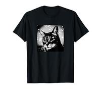 Nato per Amare I Gatti Maglietta