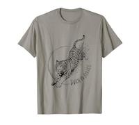 Nato per colpire la feroce Tigre Wild Predator Instinct Jungle Maglietta