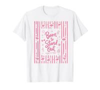 Nato per distinguersi Flamingo Big Ideas Bright Future Maglietta