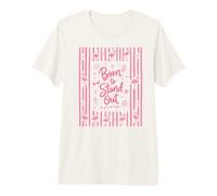 Nato per distinguersi Flamingo Big Ideas Bright Future Maglietta Premium