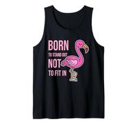 Nato per distinguersi Non per Adattarsi - Potenziare Fenicottero Canotta