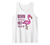 Nato per distinguersi Non per Adattarsi - Potenziare Fenicottero Canotta