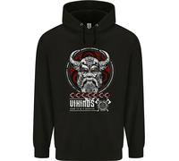 Nato Per Essere Vikings Ragnar Odin Valhalla Uomo Felpa