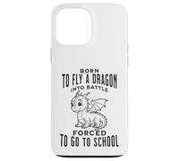 Nato per far volare un drago in battaglia costretto ad andare a scuola Custodia per iPhone 13 Pro Max