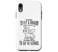 Nato per far volare un drago in battaglia costretto ad andare a scuola Custodia per iPhone XR