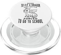 Nato per far volare un drago in battaglia costretto ad andare a scuola PopSockets PopGrip per MagSafe