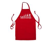 Nato Per Suonare Il Basso - Grembiule Unisex Per Bambini - Musica Rock Chitarra