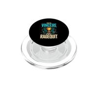 Nato Per Vincere Cresciuto A Pane E Ragequit Gamer PopSockets PopGrip per MagSafe