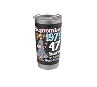 Nato settembre 1979 Ragazza Compleanno 47 Anni Di Essere Fantastico Bicchiere termico in acciaio inox doppia parete