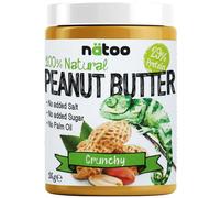 NATOO 100% PEANUT BUTTER CRUNCHY 1kg BURRO CON GRANELLA