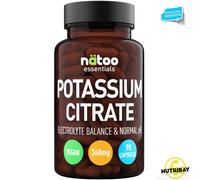 NATOO ESSENTIALS POTASSIUM CITRATE - 90 CAPS INTEGRATORE DI POTASSIO