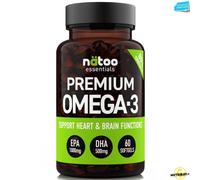 Natoo Essentials Premium Omega 3 - 60 softgels Omega 3 alta concentrazione