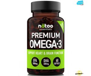 Natoo Essentials Premium Omega 3 - 60 softgels Omega 3 alta concentrazione