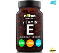 NATOO Essentials - Vitamin E 268 mg, 60 softgels