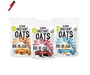 Natoo, Farina di avena aromatizzata, 1000 g. Farina di avena aromatizzata