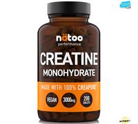 Natoo Performance Creatine Monohydrate - 200 cpr Creapure®