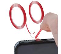 NATOSU 2 Rool Cleaner Tape for Phone Speaker and Receiver Cell Phone Cleaning Kit Accessori Mobile Phone Hole Dust Removal Stickers Cleaning Stickers Dust Remover