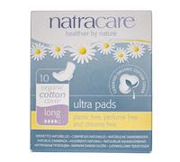 Natracare Assorbenti igienici ecologici ultra lunghi con ali - 10 pezzi
