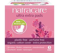 Natracare - Assorbenti igienici Ultra Extra normali 12 pz Assorbenti