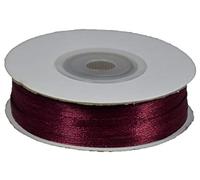 ETM Nastro Doppio Raso 3 Mm 50 Mt Bordeaux