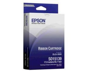 Natro Epson C13S015139 per Epson DLQ-3000 Fabric Ribbon Ctg Black