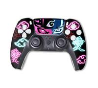 Natrruto Custom PS-5 Controller Wireless compatibile con Play-Station 5 Console by BCB Controllers | Orgogliosamente personalizzato negli Stati Uniti con stampa permanente HYDRO-DIP (non solo una
