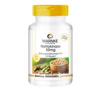 Nattokinase 50 mg - 60 capsule, fermentato, 1000 FU, vegano | Avvertenze sost...