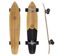 Nattork Skateboard Cruiser da 44 pollici completo di bambù e acero duro canadese per comuting, carving & downhill Riding with T-Tool, Made for Adults, Teens and Kids