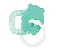Anello da dentizione in silicone con effetto rinfrescante, 0 mesi+, Verde, Nattou