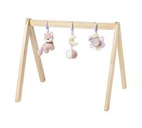 Nattou Arco di Legno, Con Giochini e Numerose Attività, 60 x 50 x 47 cm, Alice e Pomme, Poliestere/Legno, Multicolore