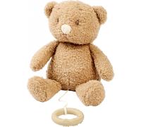 Nattou Carillon, Orsetto, Ninna Nanna "La-Le-Lu", Con Anello, 100% Poliestere, Teddy, Marrone