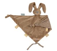 Coperta grande Nattou, compagno dalla nascita, 65 x 40 cm, si illumina al buio, jersey di poliestere/cotone, Lapidou, marrone