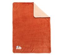 Nattou Copertina morbida Supersoft Jim Il Cagnolino, 75 x 100 cm, Jim e Bob, Arancione