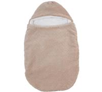 Coprigambe imbottito Nattou, per seggiolino auto, seggiolino e carrozzina, 70 x 44 x 5 cm, poliestere, Lapidou, beige/bianco