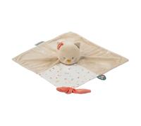 Nattou Doudou per Neonato, Cotone e Velour, Gatto Lana, Compagno dalla Nascita, Ca. 27 x 27 cm, Mila, Zoe e Lana, Beige