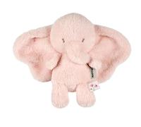 Nattou Elefante di Peluche a Pelo Lungo, Compagno dalla Nascita, Circa 29 cm, Poliestere, FanFan, Rosa
