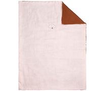 Nattou Fazzoletto con Pupazzo in Poliestere (Spugna), Coniglietto Bonnie, Compagno dalla Nascita, 27 x 27 cm, Susie e Bonnie, Rosa Antico