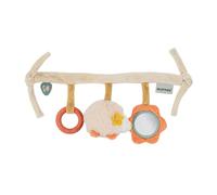 Nattou Giochino da Appendere, Velour, Riccio Zoe, Con Sonaglio e Altre Attività, Ca. 32 cm, Mila, Zoe e Lana, Beige