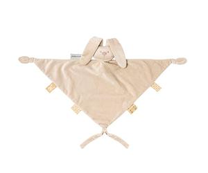 Nattou Grande Panno per le Coccole in Poliestere, Coniglio Lapidou, Compagno dalla Nascita, Ca. 65 x 40 cm, Lapidou, Giallo